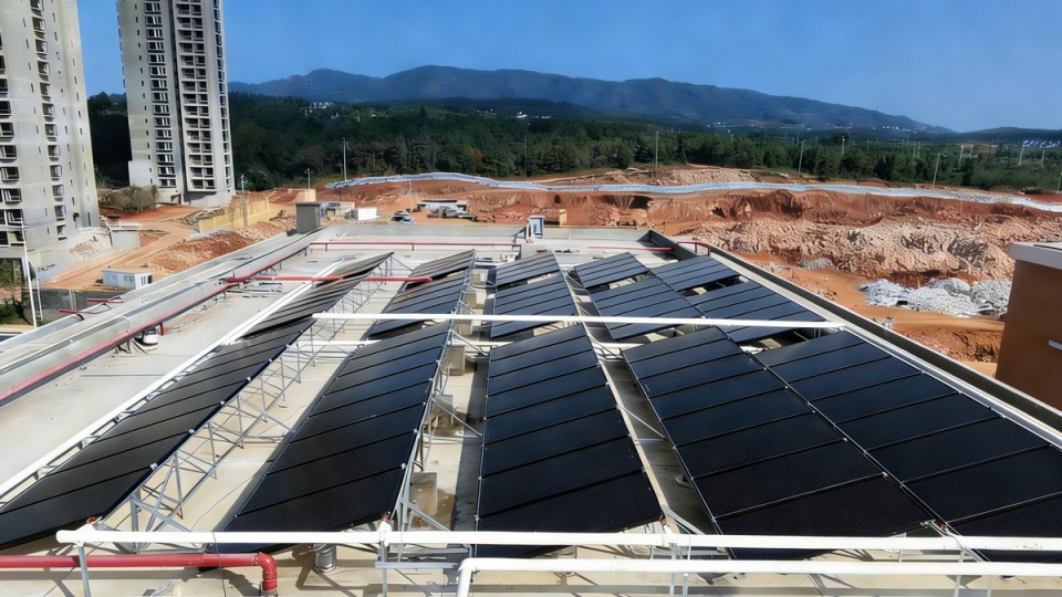 云南昆明招商依云國際社區(qū)清潔熱水項目